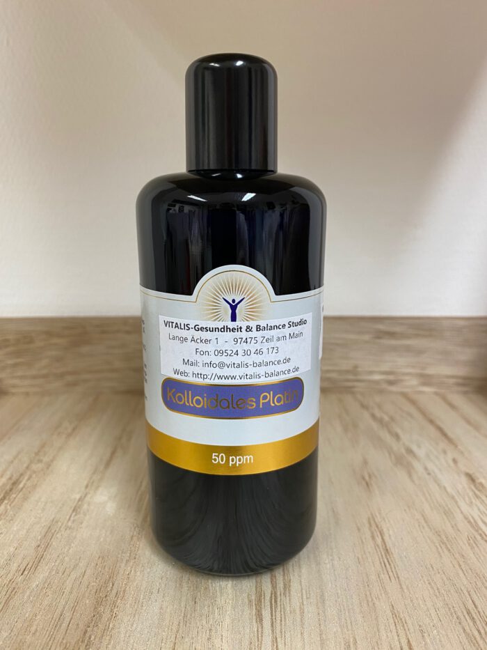 Platin-Wasser | Kolloidales Platin 50ppm (200ml)