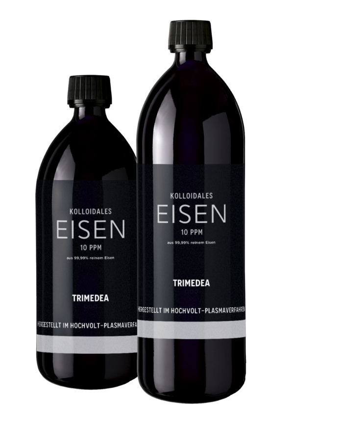 Eisen-Wasser | Kolloidales Eisen 10 ppm (500ml)